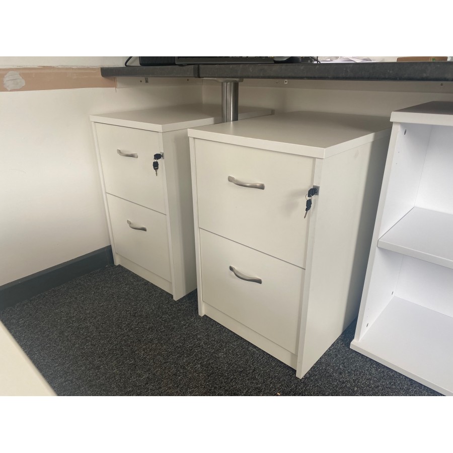 Infinite Lockable Wooden Filing Cabinet - 45KG Capacity Per Draw